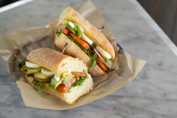 vegetarien sandwich