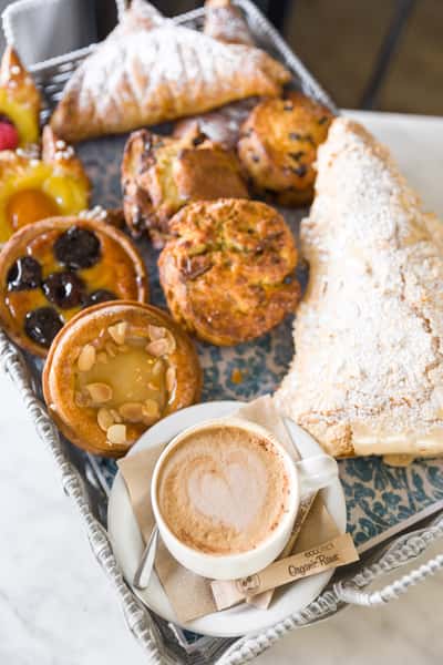 coffee and pastries