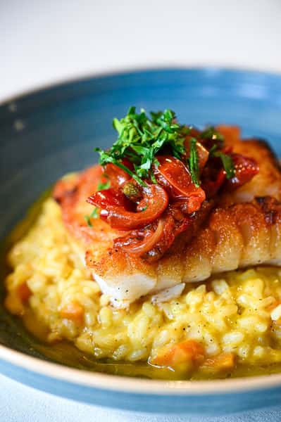 PAN SEARED ICELANDIC COD LOIN *