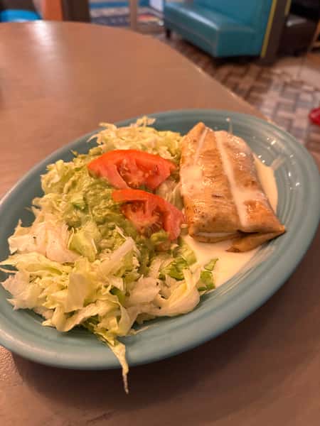 Lunch Chimichanga