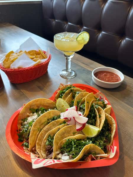 Heart Taco Platter
