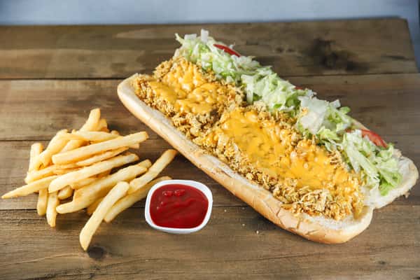 12" Chicken Cheese Sub Sandwich