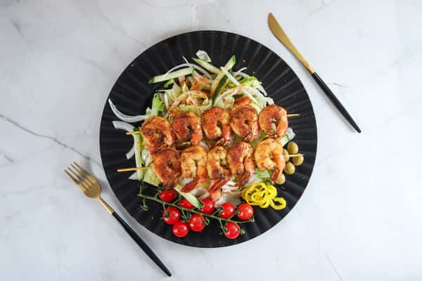 Grilled Shrimp Salad