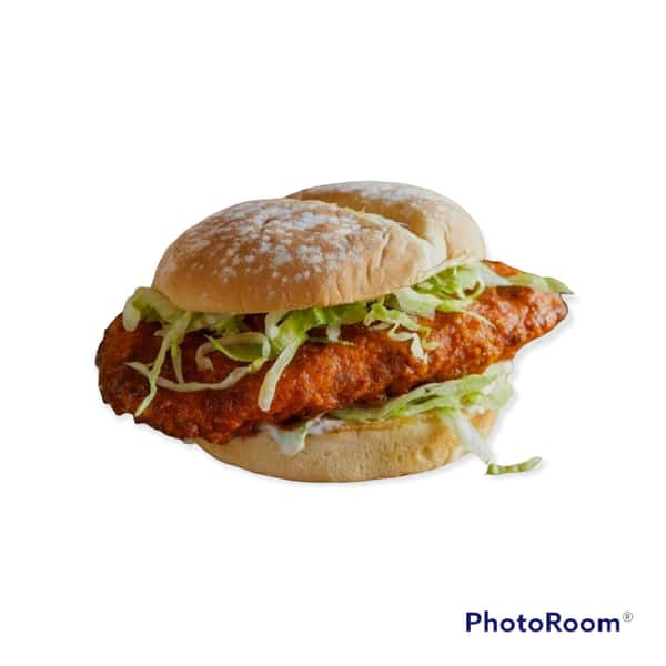 Honey Hot Fried Chicken Sandwich