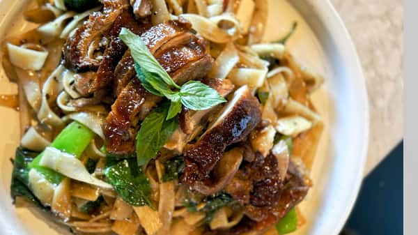 Roasted Duck Drunken Noodles
