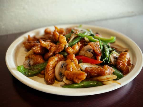 Crispy Chicken Basil