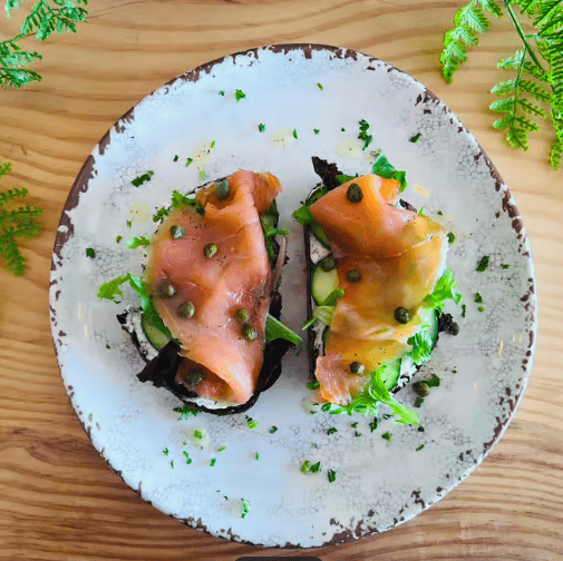 Smoked Salmon Toast
