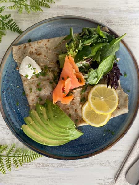 Smoked Salmon Galette