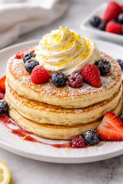 Lemon Cloud Pancakes