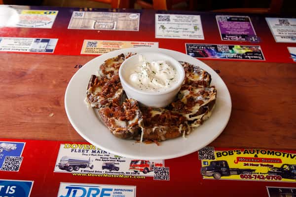Potato Skins w/ Bacon & Cheese