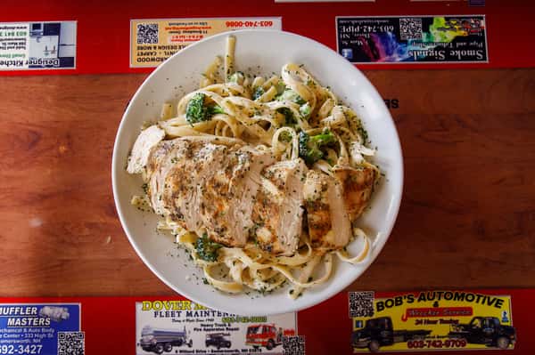 Fettuccini Alfredo with Chicken & Broccoli