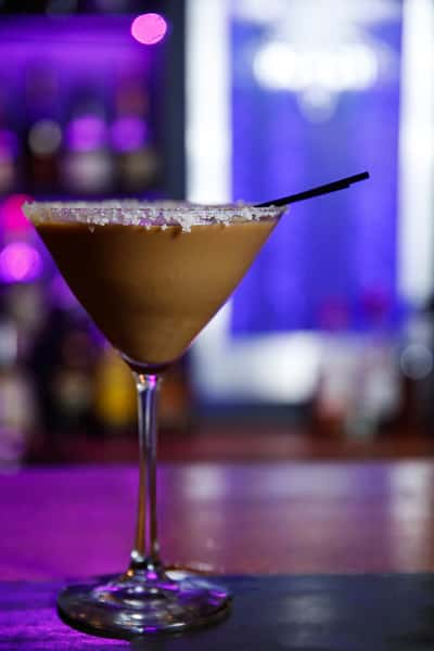 brown cocktail