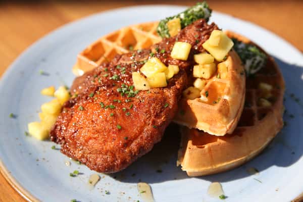 Pork Chop & Wafflel
