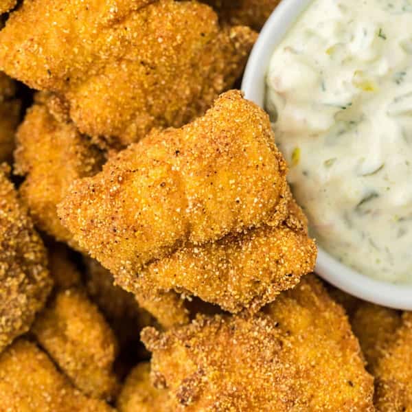 Fried Catfish Nuggets