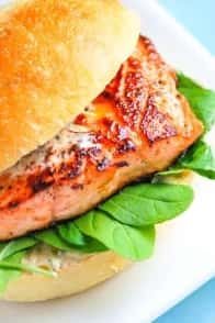 Atlantic Salmon Burger