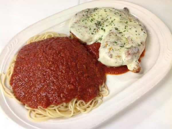 Chicken or Veal Parmesan