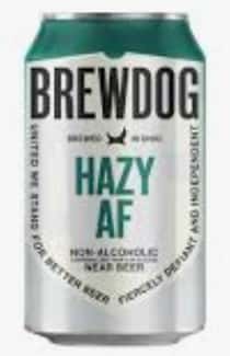 Brewdog, Hazy AF, NON-Alcoholic 