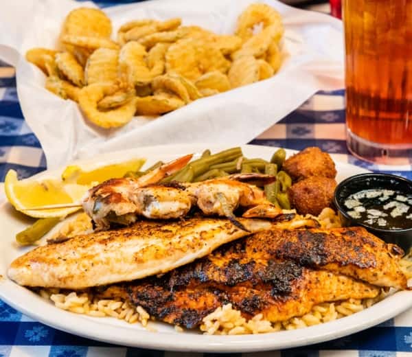 grilled seafood