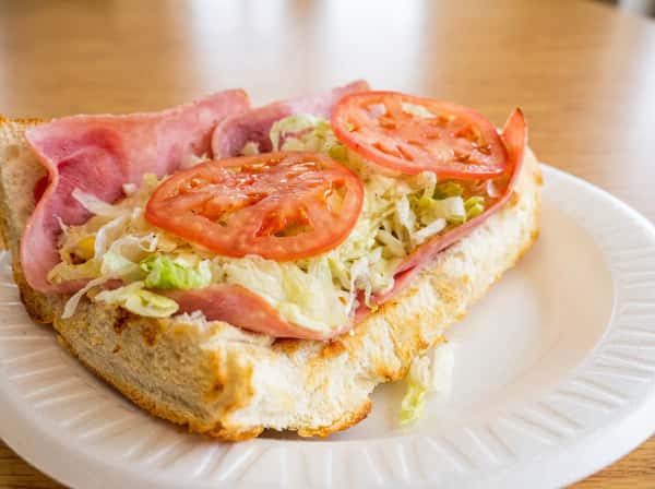 Ham and cheese sub