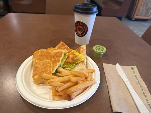 Homestyle Egg Quesadilla  Meal
