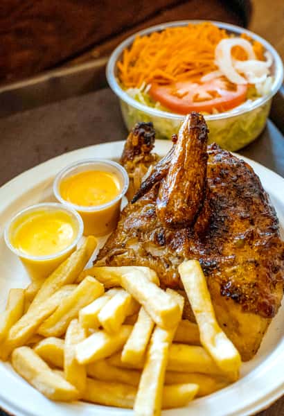 White Chicken Platter