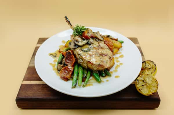 LONNIE'S TUSCAN PORK CHOP