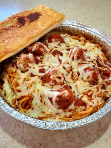 *TUESDAY* Baked Spaghetti & Meatballs