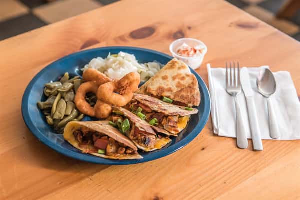 BBQ Chicken & Bacon Quesadilla