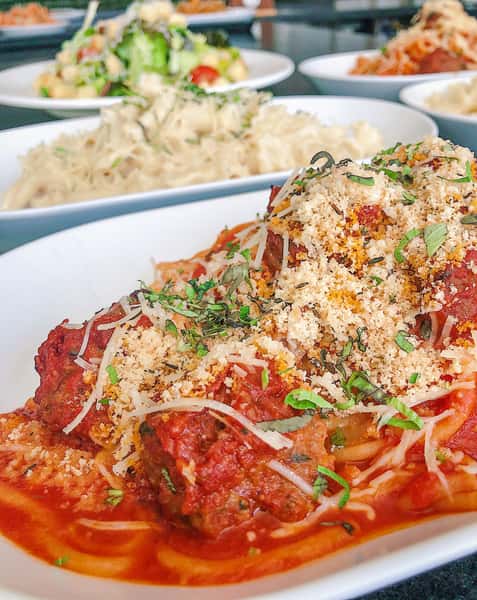 - Pasta Party (serves 4+)
