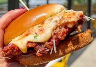 - Chicken Parmesan Sandwich
