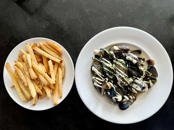 - Mussels Frites