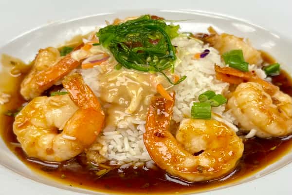 Asian Shrimp Bowl