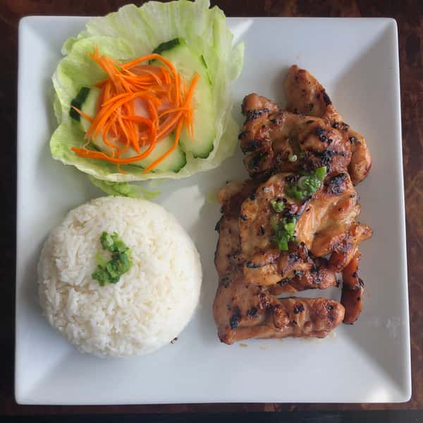 Vietnamese Marinated Grilled Chicken - Com Ga Nuong