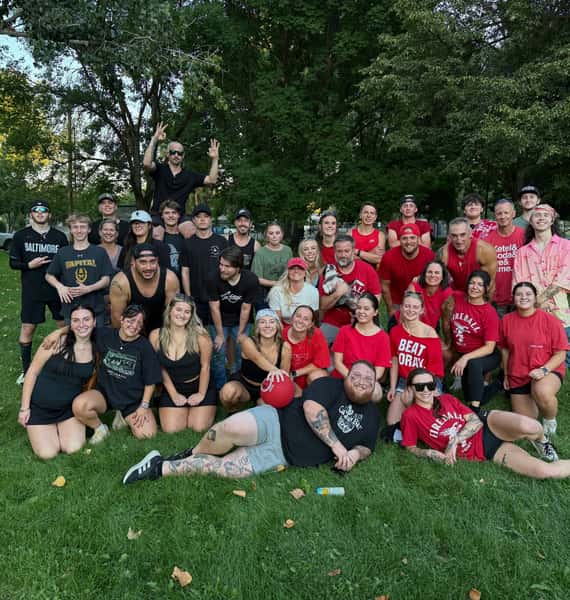 🔥A Few Fun Facts About Our Annual Staff Picnic And Kickball Game⚽️
1st pic is the 2025 crew and 2nd pic is the 2024 crew.
👉 We close today at 5pm
👉 We always have fun.
👉 Cody Knights struck out his first time to the plate.
👉 Robyn Maroney caught a fly ball in between 1st and 2nd and still held onto the ball while getting run over by a 300# man.
👉 Holly Stewart may have been stung 7 times while reaching for a Jersey Mikes sandwich
👉 Lead by his leadership style and extreme competitiveness and desire to win, Doug’s team has never lost.
#wintheday #havefun