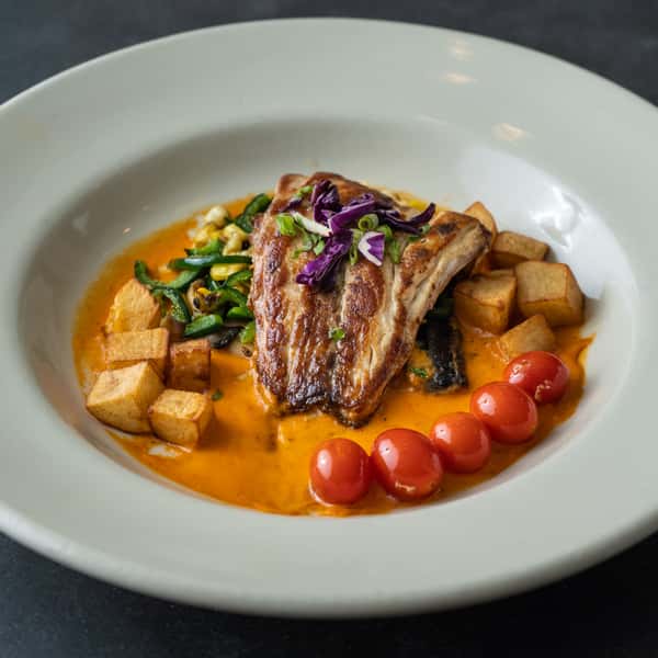 Redfish En La Media Concha