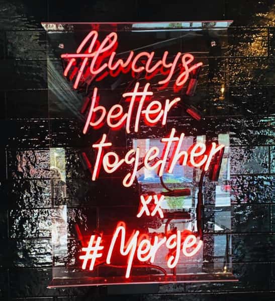 Always better together xx #Merge