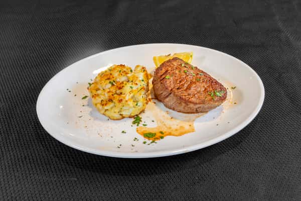 Surf & Turf w/Crab Cake