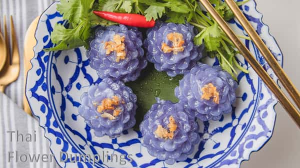 Thai Flower Dumpling