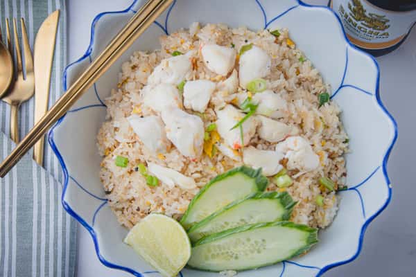 Lump Crab Meat Fried Rice