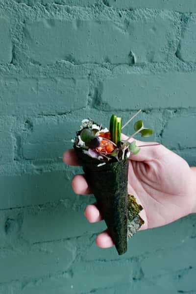 Spicy Bluefin Handroll