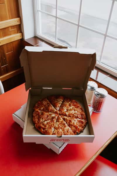 pizza in a box