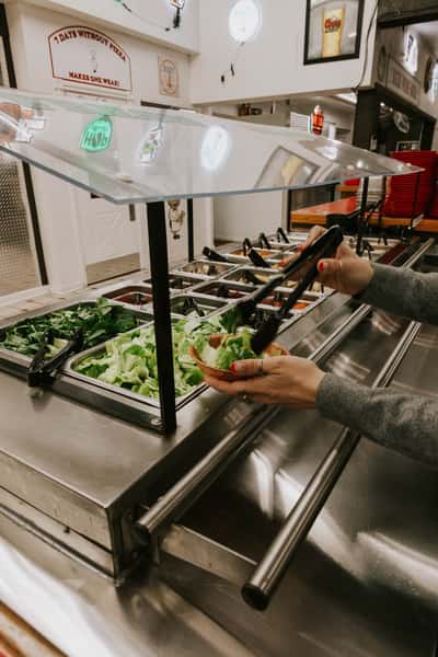 salad station