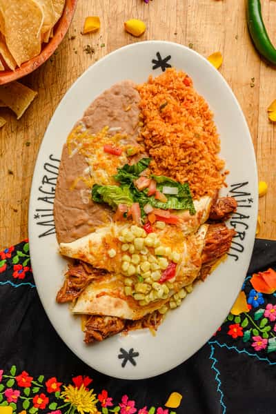 BABY BACK ENCHILADAS