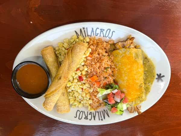 #7 - 2 TAQUITOS / 1 ENCH