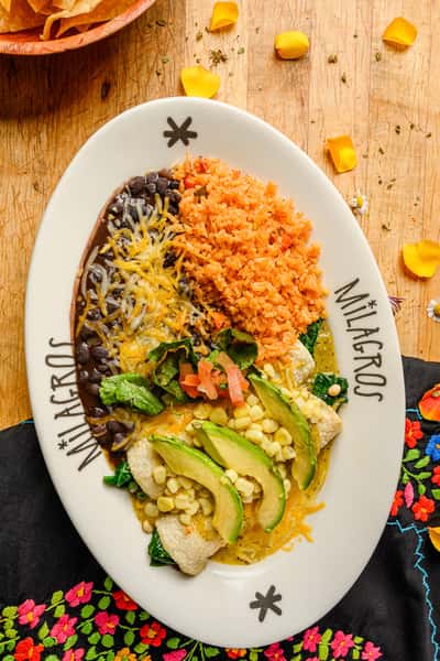 SPINACH ENCHILADAS