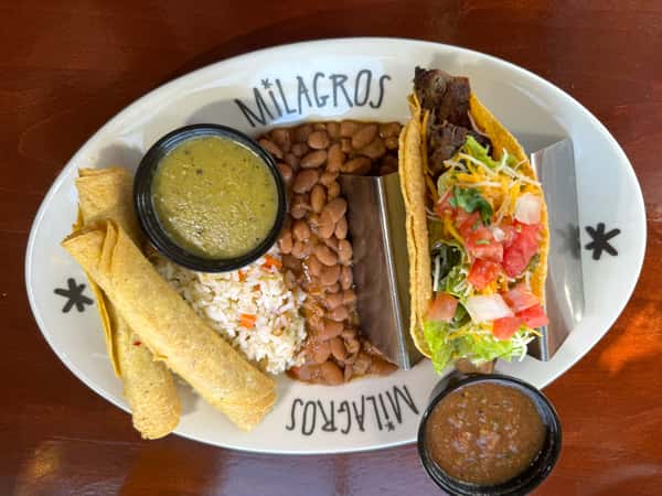 #6 - 2 TAQUITOS / 1 TACO