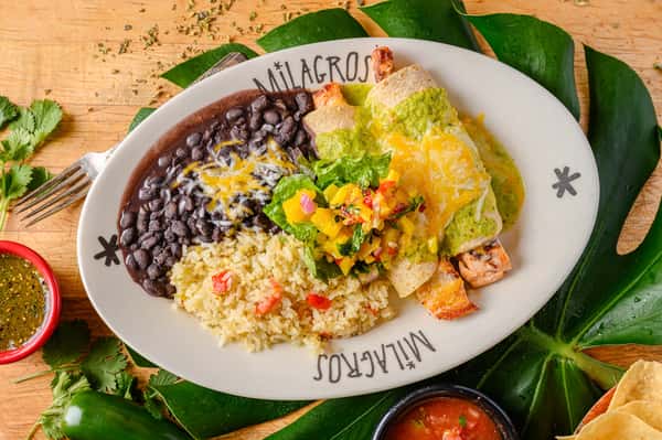 GRILLED SALMON ENCHILADAS