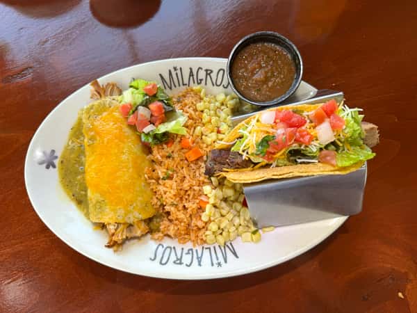 #3 - 1 TACO / 1 ENCHILADA
