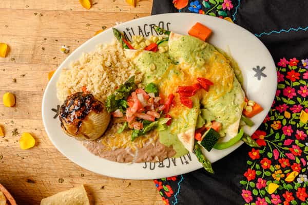 HAPPY ENCHILADAS (VEGGIE)