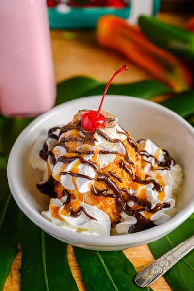 MILAGROS FRIED ICE CREAM